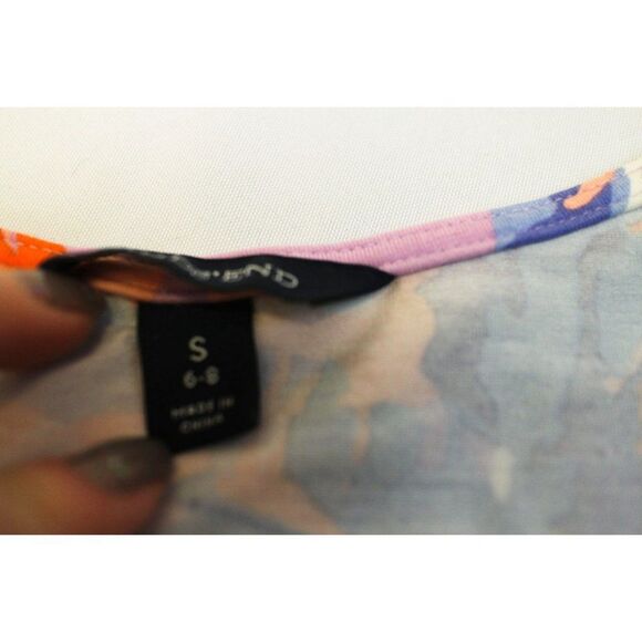 Lavender Floral Stretch Babydoll Dress - Picture 7 of 7